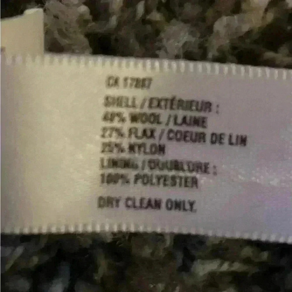 “Midnight Plaid Wool Miniskirt” - Picture 4 of 4